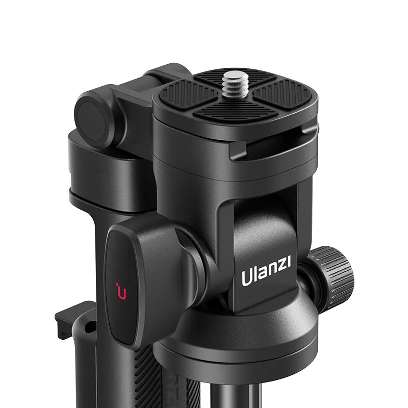 Ulanzi MT-78 Quick Release Tripod with Cold Shoe Mount - Lightweight Aluminum Travel Tripod for DSLR Camera, Smartphone & GoPro - Perfect for Vlogging, Photography & Outdoor Adventures
