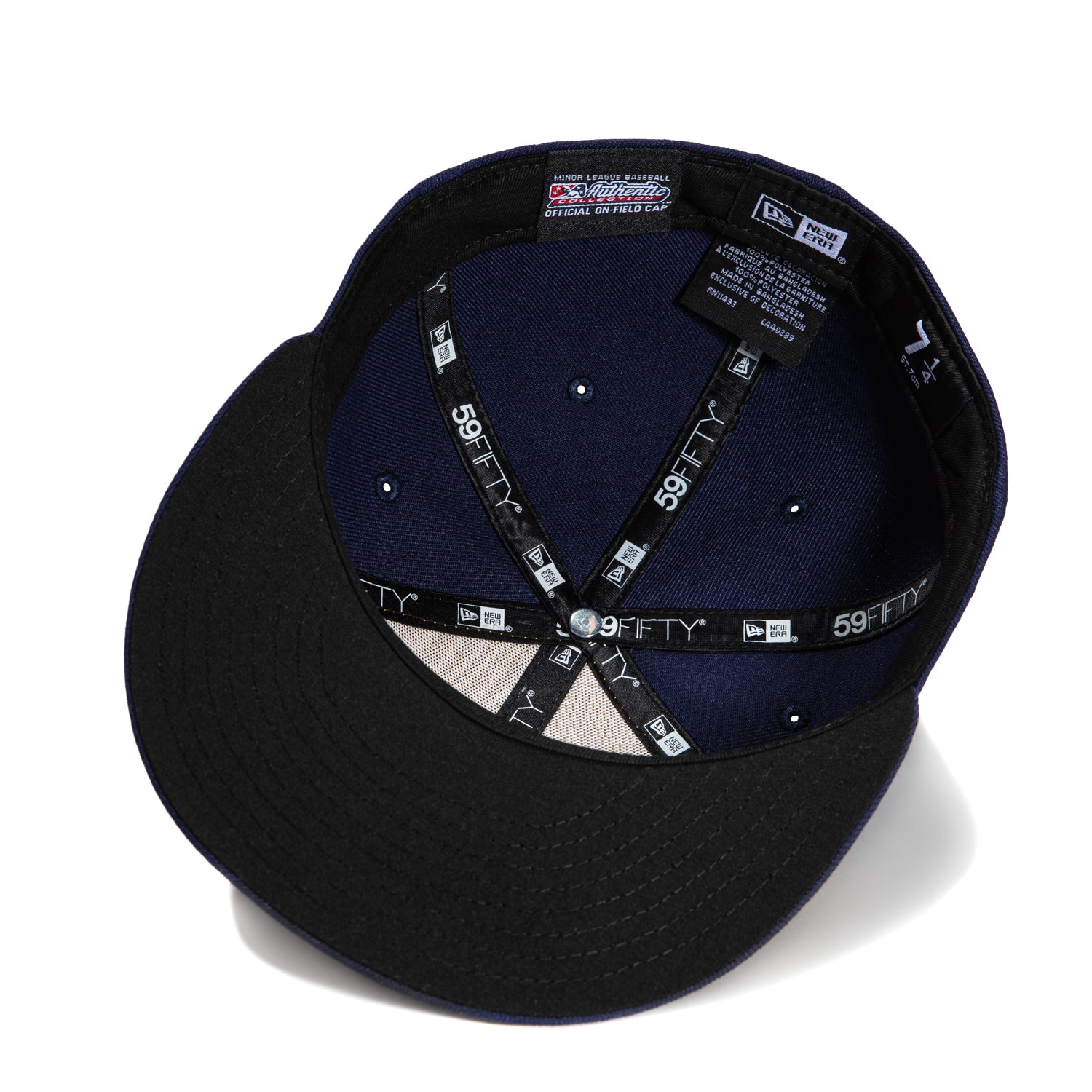 New Era 59Fifty MLB Baseball Cap - Asheville Tourists Hippies Rail Hat in Magenta & Light Navy - Adjustable Snapback for Men & Women - Perfect for Baseball Games, Concerts & Streetwear Fashion