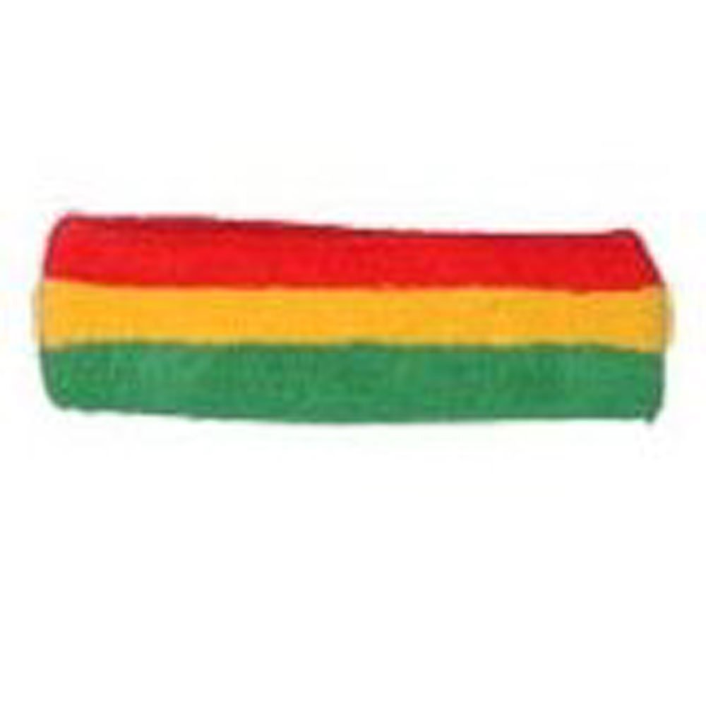 Fashion Striped Headband for Women - Red, Gold, Green Hair Accessories - Perfect for Workouts, Yoga, Sports & Everyday Wear