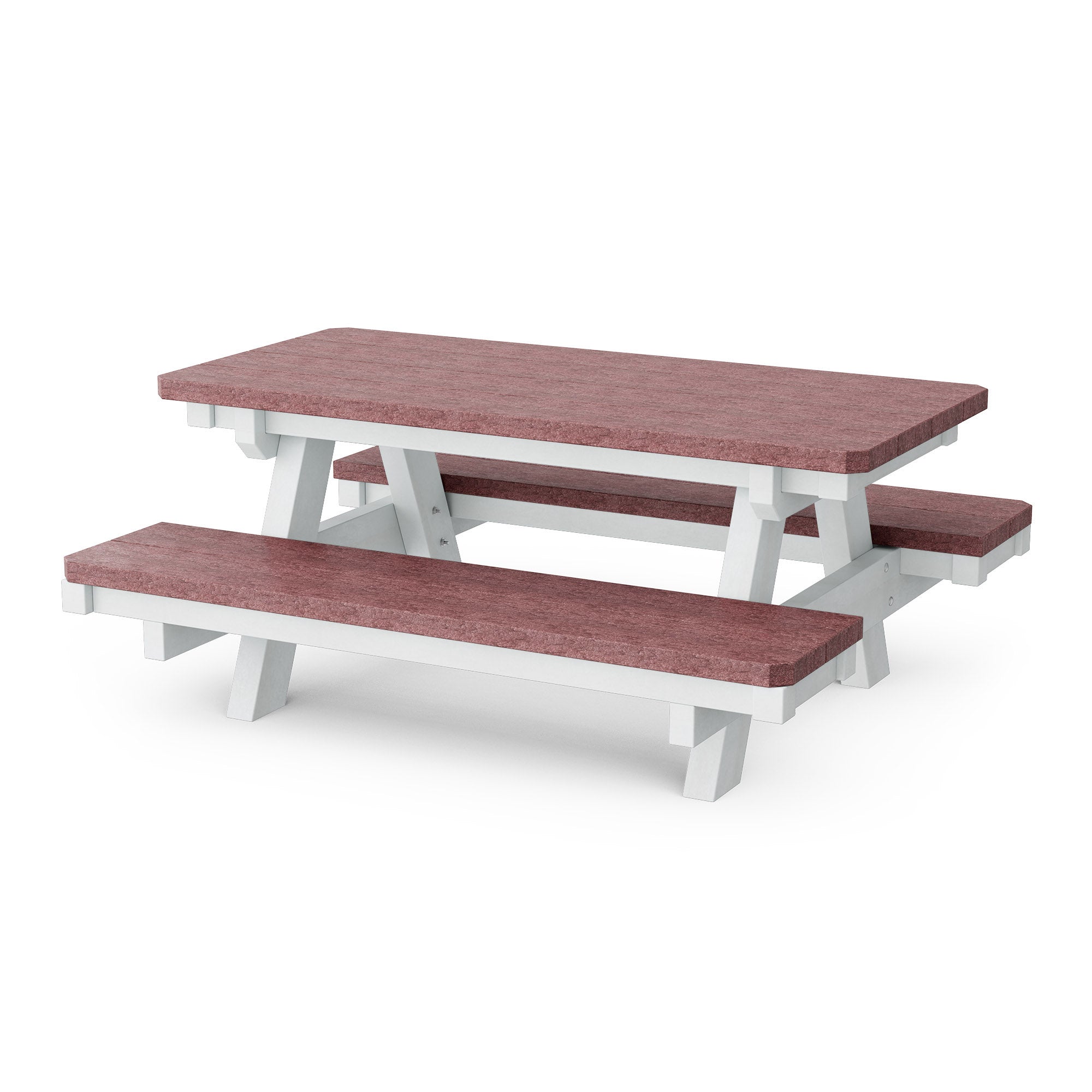 Heritage Kids Picnic Table - Durable Outdoor Wooden Table for Children's Playtime, Backyard, and Garden Activities