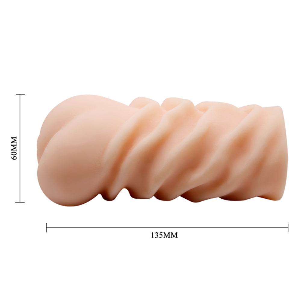 Crazy Bull Isabel Male Masturbator - Realistic Textured Sleeve for Enhanced Pleasure | Perfect for Solo Play & Couples Fun | Discreet & Easy to Clean