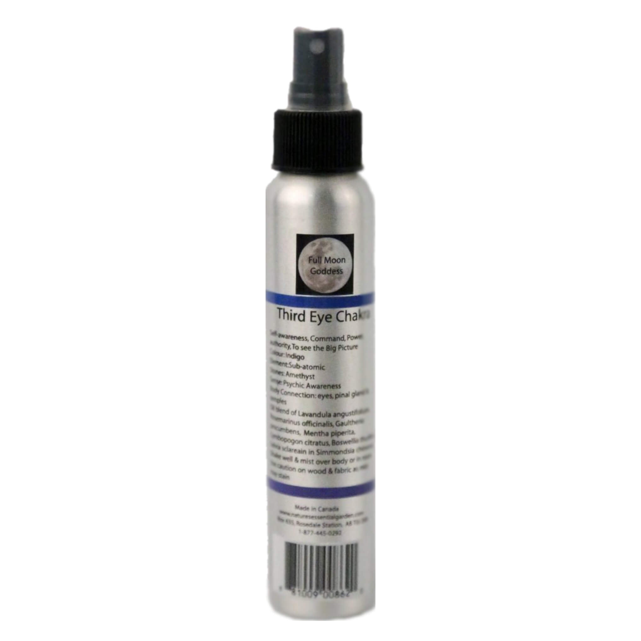 Chakra Spray for Third Eye Activation - Indigo Aura Mist for Meditation, Yoga & Spiritual Healing | Enhance Focus & Intuition
