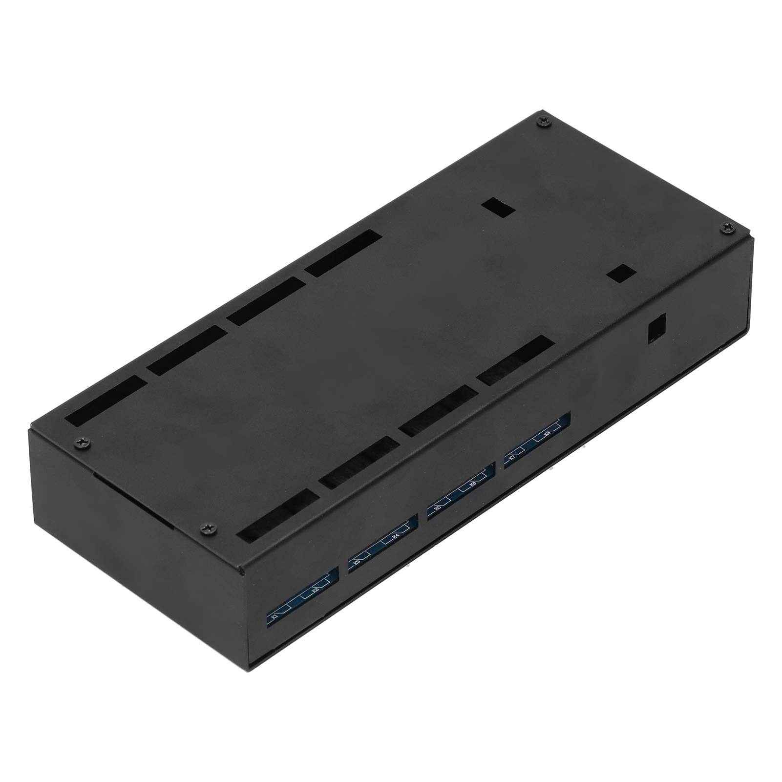 Raguso Relay Enclosure Case - Aluminum Alloy Electronic Project Box for Amplifiers & Computer Components | Durable & Convenient Chassis for DIY Electronics & Industrial Applications
