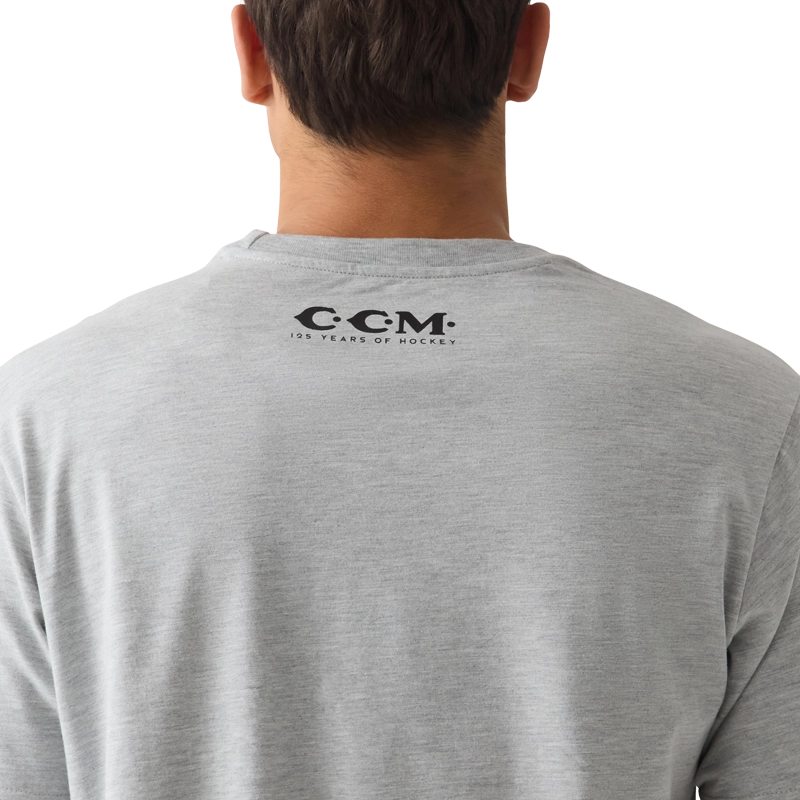CCM 125 Years Evolution Tee for Adults - Vintage Hockey T-Shirt for Men & Women - Perfect for Hockey Fans, Sports Enthusiasts & Casual Wear