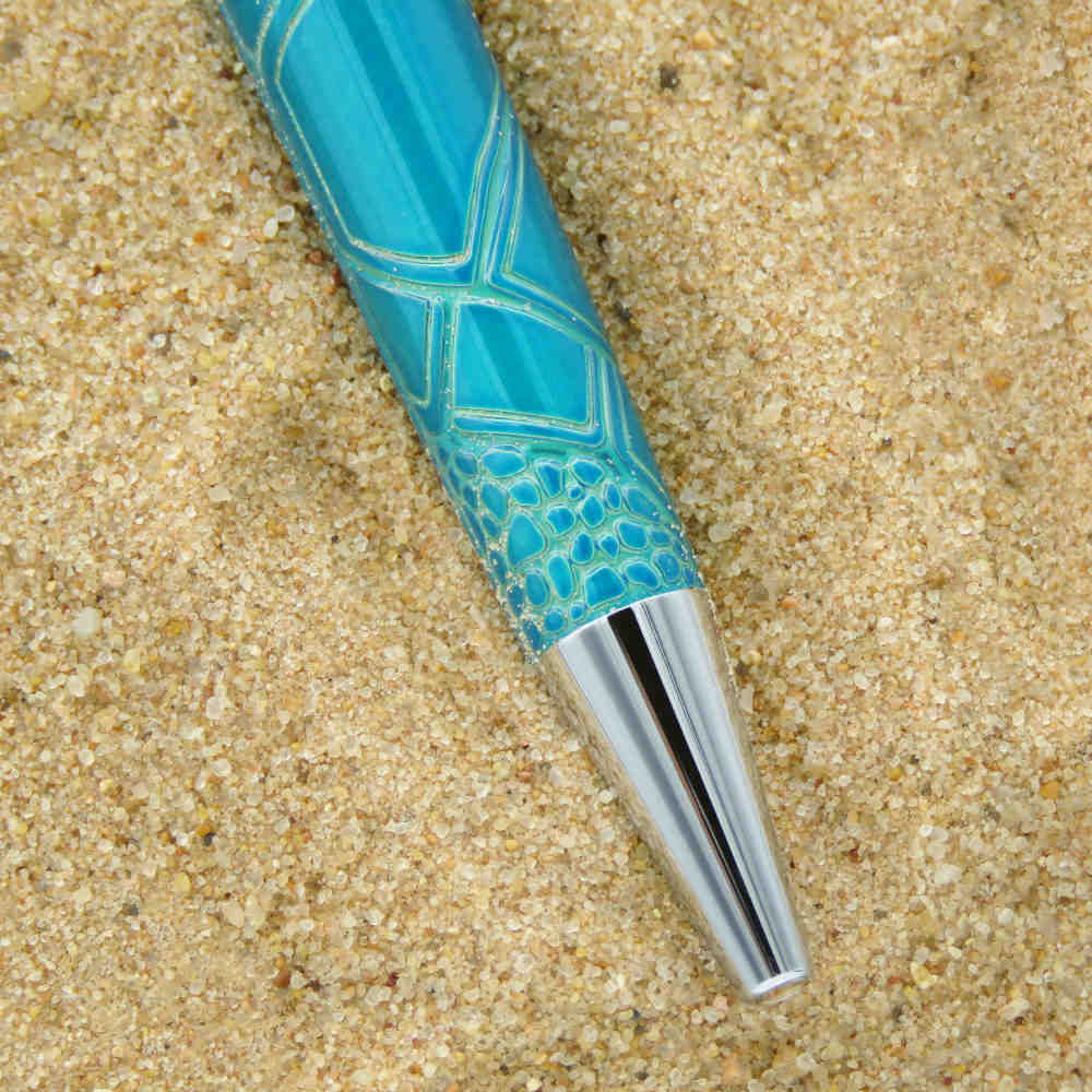 Retro 51 Tornado Rescue Sea Turtle Ballpoint Pen - Premium Writing Gift for Office, School & Collectors - Smooth Ink Flow for Everyday Use & Special Occasions