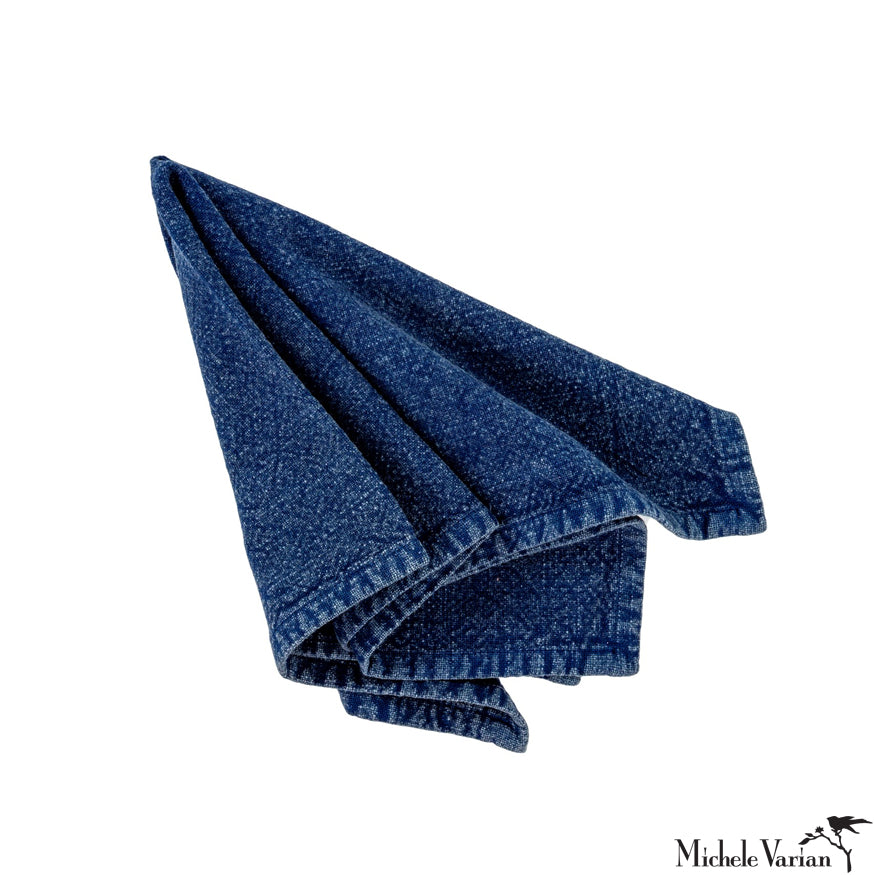 Premium Navy Blue Cloth Napkins - 100% Cotton, Soft & Absorbent for Everyday Use - Perfect for Dining, Weddings, Parties & Home Decor