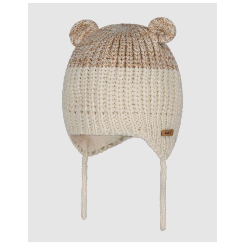 Barts Natsu Beanie - Light Brown Knit Winter Hat for Men & Women - 50cm Soft Wool Blend - Perfect for Skiing, Snowboarding & Cold Weather Fashion