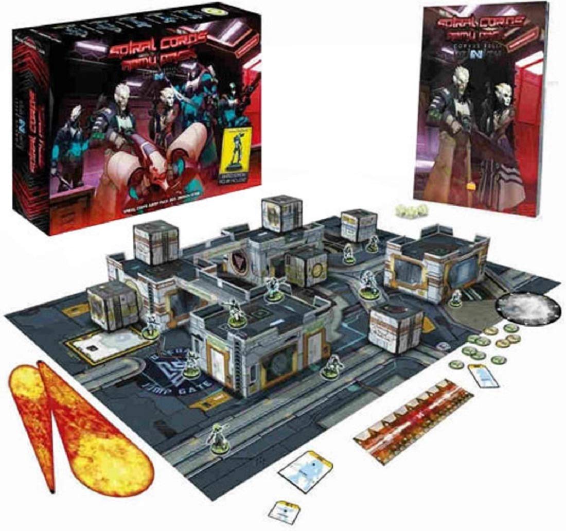 Spiral Corps Army Pack - Miniature Wargaming Set for Tabletop Battles | Perfect for War Games, Strategy Games & Collectors