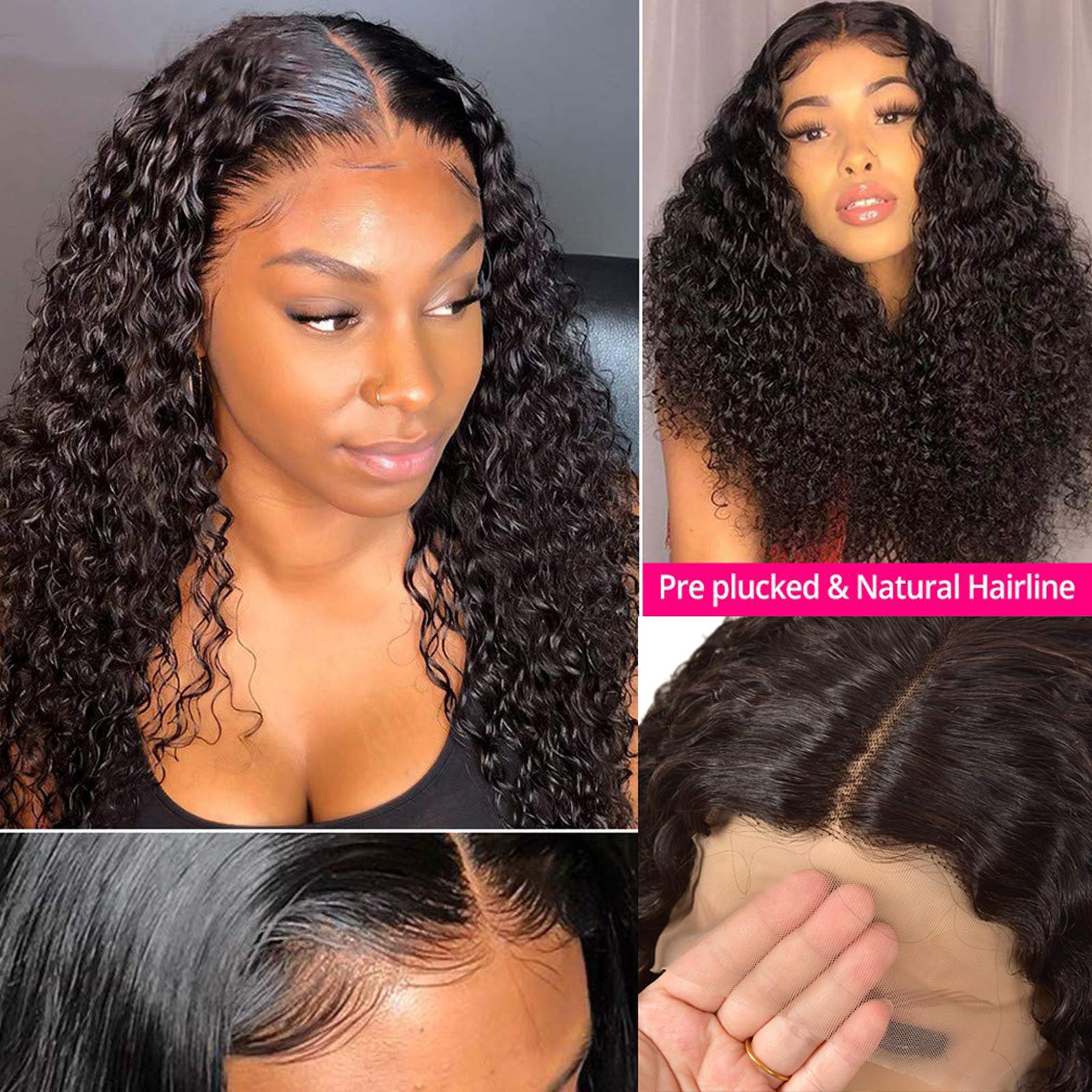 Brazilian Water Wave Lace Front Wig 26