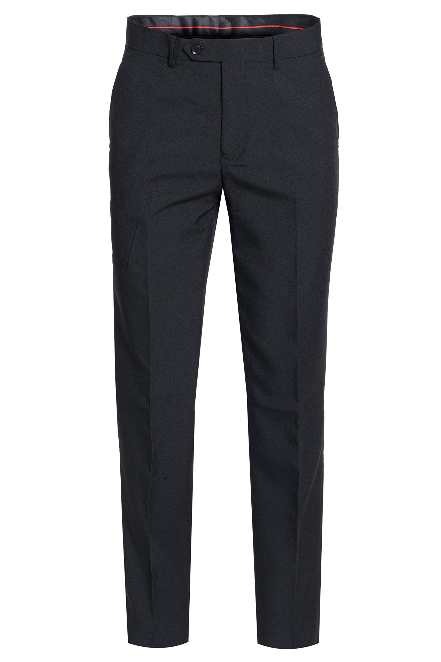 Stylish Men's Modern Fit Black Two-Button Suit Set with White Dress Shirt & Black Necktie - Perfect for Weddings, Business Meetings & Formal Events