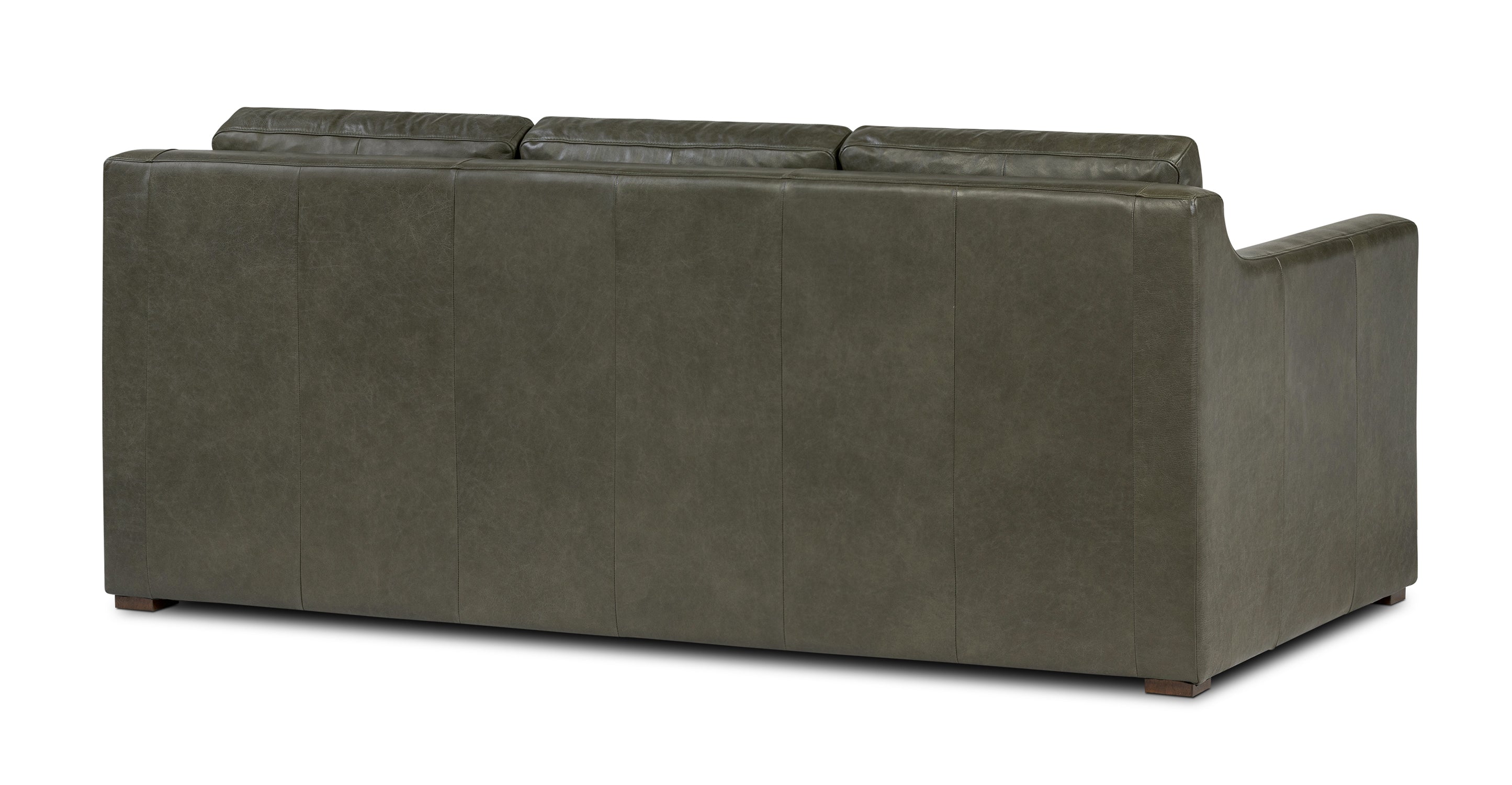 Sorrento Leather Convertible Sleeper Sofa with Pull-Out Bed - Modern Sectional Couch for Small Spaces, Living Room & Guest Room