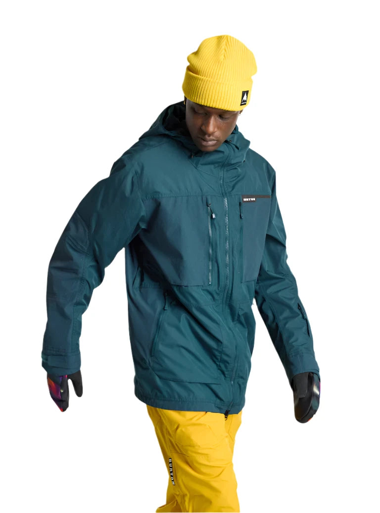 Burton Frostner 2L Waterproof Ski Jacket for Men & Women - 2025 Winter Snowboarding & Outdoor Adventure Gear