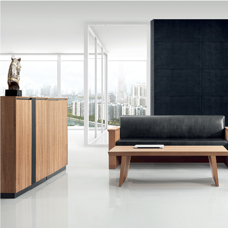 ADRIANO 117cm Light Brown Credenza Cabinet - Stylish Storage Solution for Living Room, Bedroom & Office