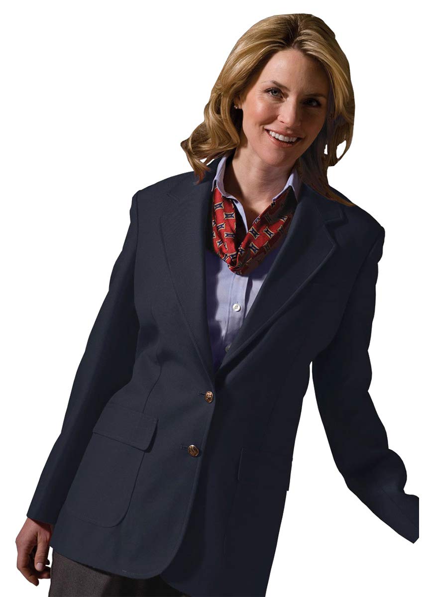 Edwards Women's Polyester Blazer Jacket - Slim Fit Professional Office Wear for Business, Interviews & Formal Occasions