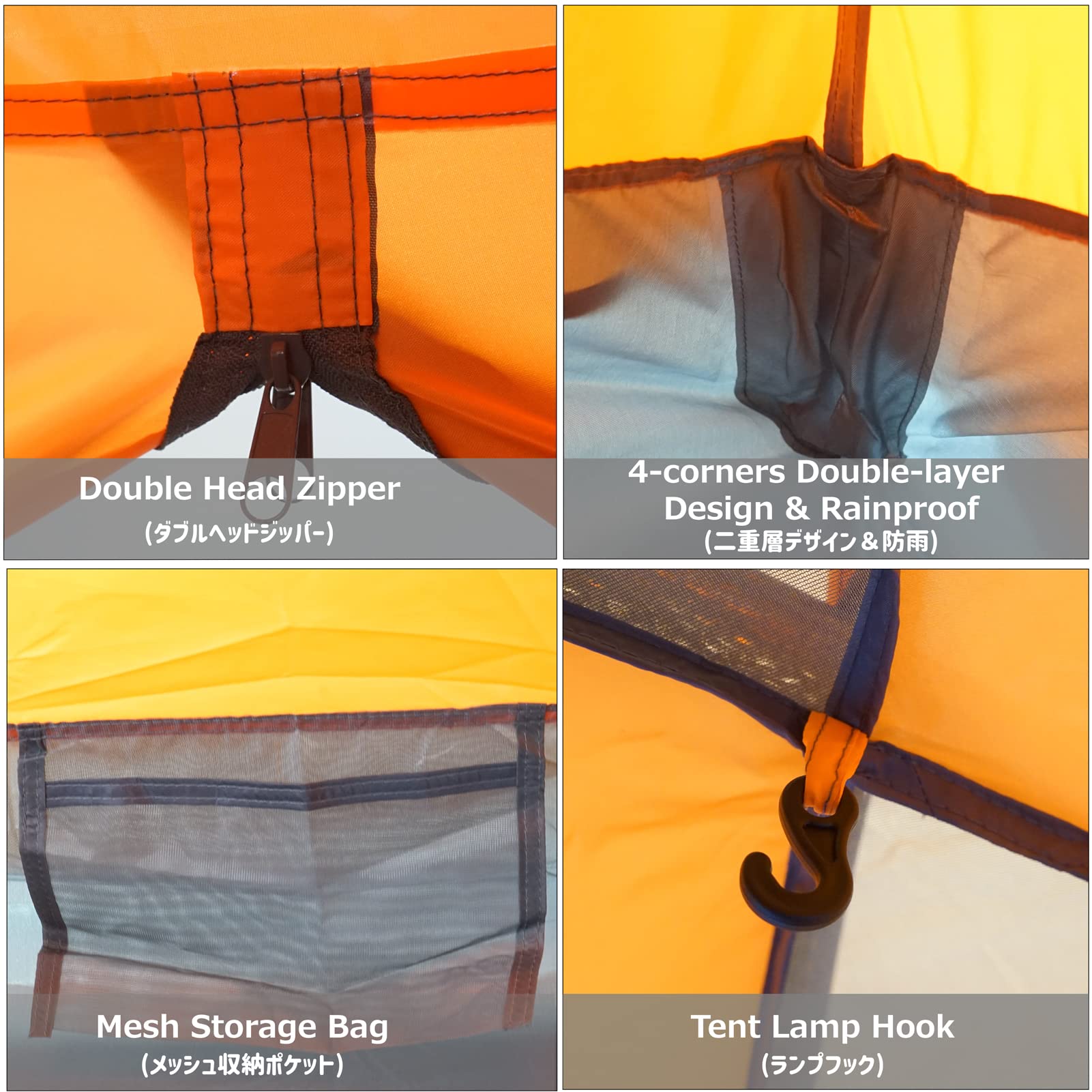 **Azarxis 1-4 Person Lightweight Waterproof Camping Tent - 3-4 Season Double Layer Aluminum Pole Tent for Backpacking, Hiking, Travel & Outdoor Adventures - Perfect for Family Camping, Beach Trips & Mountain Expeditions**