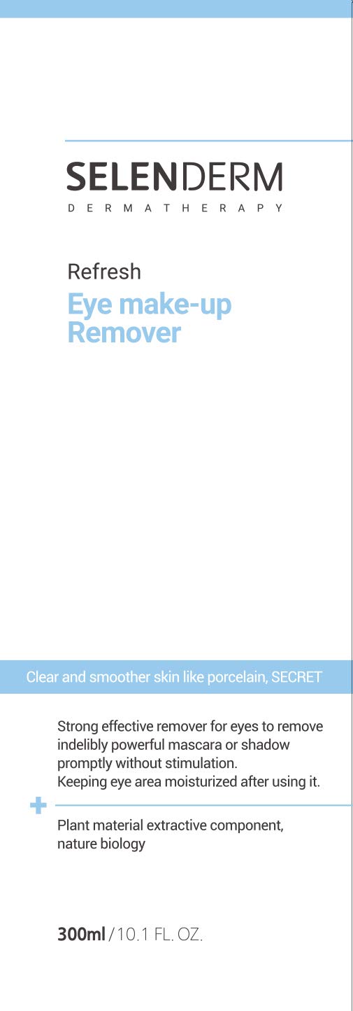 Refresh Gentle Eye Makeup Remover - 10.1 Fl Oz | Oil-Free, Hypoallergenic Formula for Sensitive Eyes | Perfect for Daily Use & Waterproof Makeup Removal