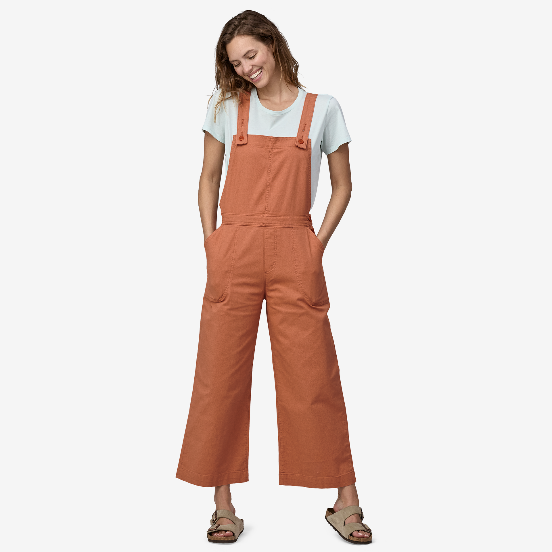 Women's Stand Up® Cropped Overalls - Denim Jumpsuit with Adjustable Straps for Casual Outings, Street Style & Summer Fashion