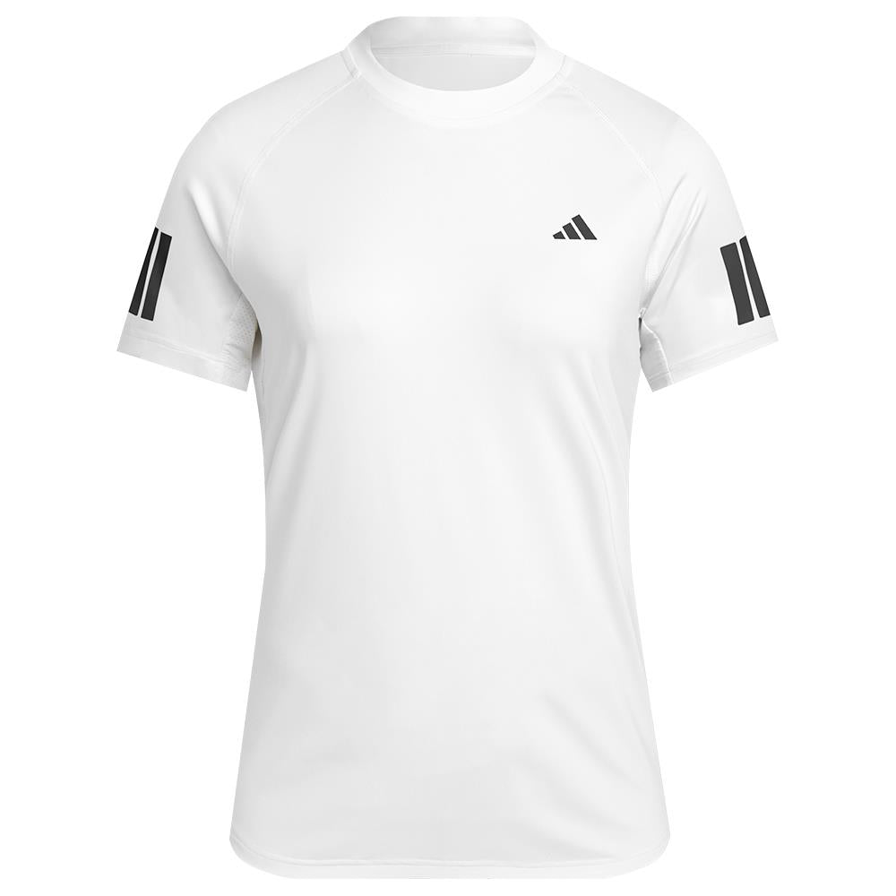 Adidas Women's Club Tee White - Comfortable Cotton T-Shirt for Casual Wear & Workout - Perfect for Gym, Running & Everyday Style