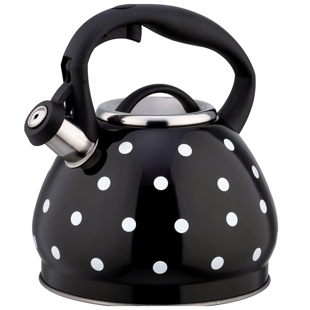 Premium Stainless Steel Whistling Tea Kettle - 3L Large Capacity Stovetop Teapot with Heat-Resistant Ergonomic Handle - Perfect for Family, Restaurants & Tea Lovers - Ideal for Home Brewing, Afternoon Tea, and Professional Kitchen Use