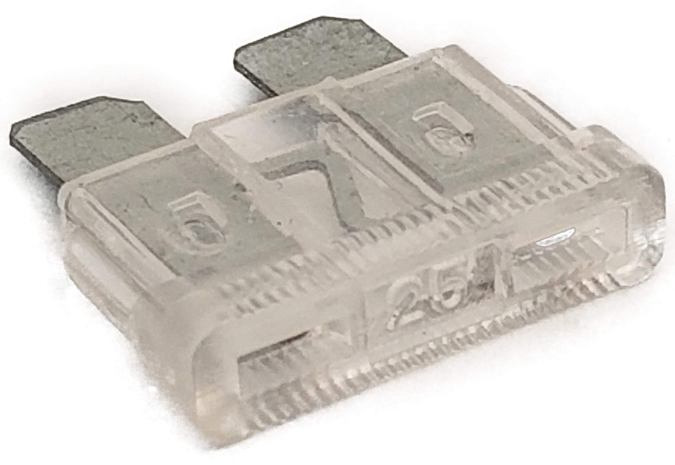 25 AMP Blade Fuse Bulk Pack - Automotive, Marine & RV Electrical Circuit Protection - Perfect for Car, Truck, Boat and Power Equipment Repairs