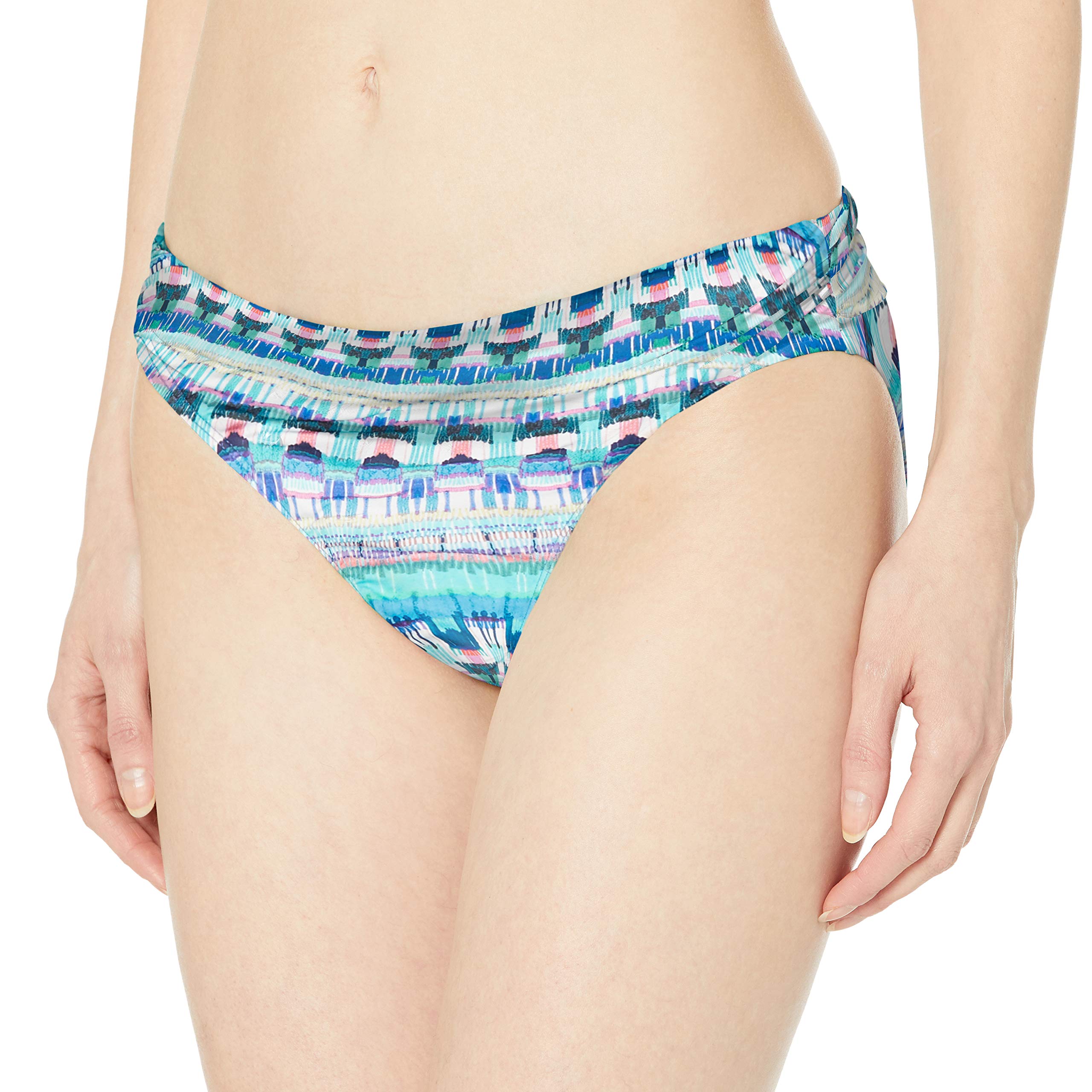 La Blanca Women's Banded Hipster Bikini Swimsuit Bottom - Comfortable High-Waist Swimwear for Beach, Pool & Vacation | Plus Size Options Available