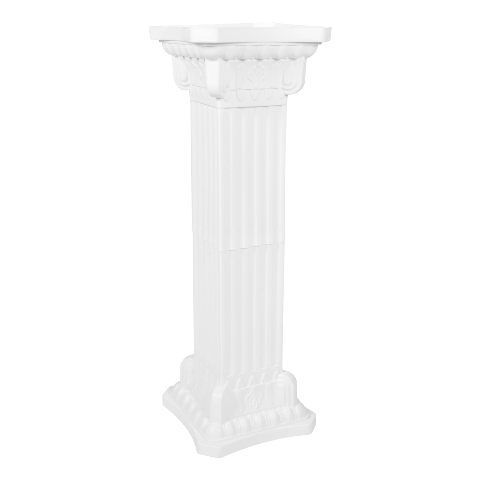 Happyyami Roman Pillars Greek Column Resin Figurine Base - Vintage Architectural Sculpture for Wedding Table Decor, Home Centerpiece, Party & Event Decoration