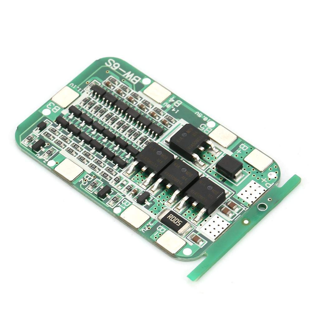 6S 15A 22V 24V Lithium Battery Charging Board PCB Module - Li-ion Battery Protection Circuit for DIY Power Banks, E-Bikes & Solar Energy Storage Systems