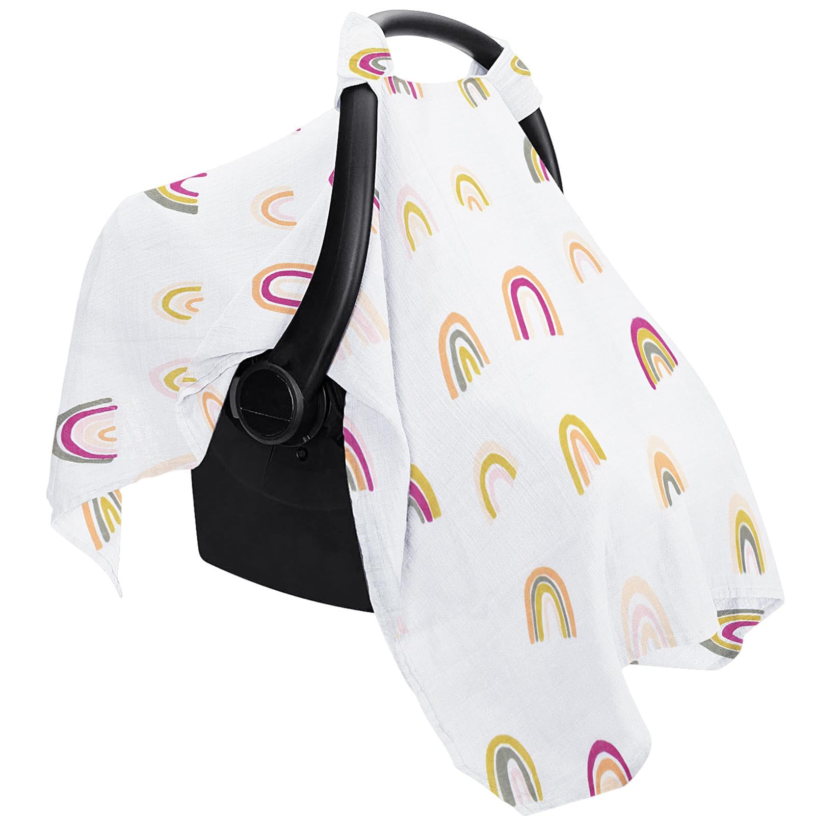Lightweight Baby Stroller with Breathable Seat & Sun Shade Canopy - Dinosaur & Flower Design for Boys & Girls | Perfect for Summer Walks, Shopping, and Outdoor Adventures