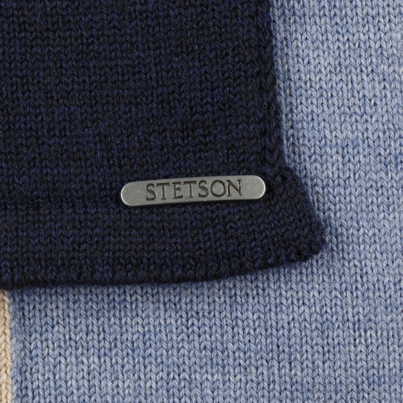 Stetson Merino Stripes Wool Scarf - Soft & Warm Winter Accessory for Men & Women - Perfect for Cold Weather, Outdoor Activities & Fashion