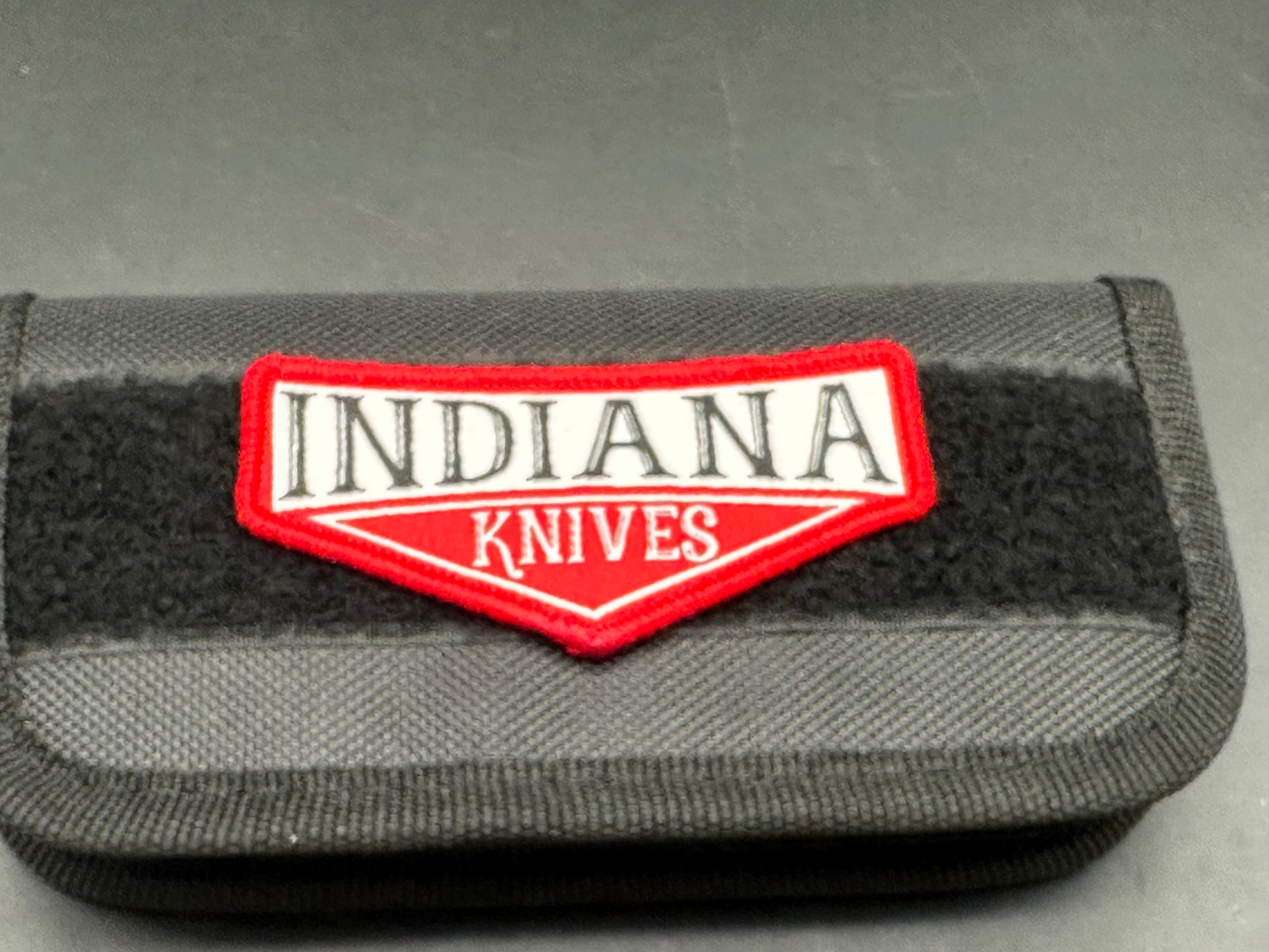 Premium Indiana Knives EDZ Titanium Folding Knife with Vanax SuperClean Blade - Perfect for Camping, Hiking & Everyday Carry (EDC)