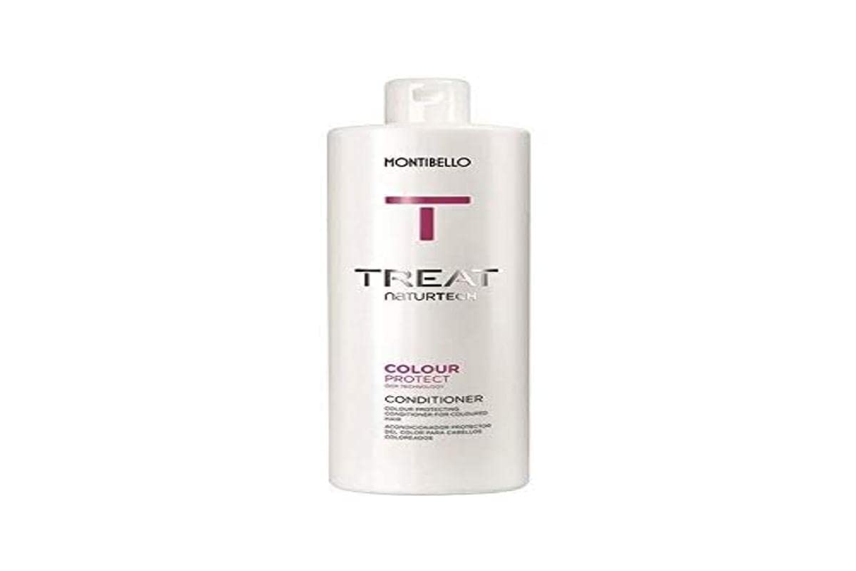 Montibello NaturTech Color Protect Conditioner 750ml - Sulfate-Free Hair Care for Vibrant, Long-Lasting Color - Ideal for Color-Treated, Dry & Damaged Hair at Home or Salon Use