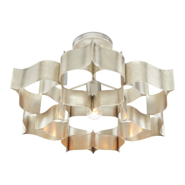 Grand Lotus Large Black Chandelier - Elegant Modern Ceiling Light Fixture for Dining Room, Living Room & Bedroom Decor