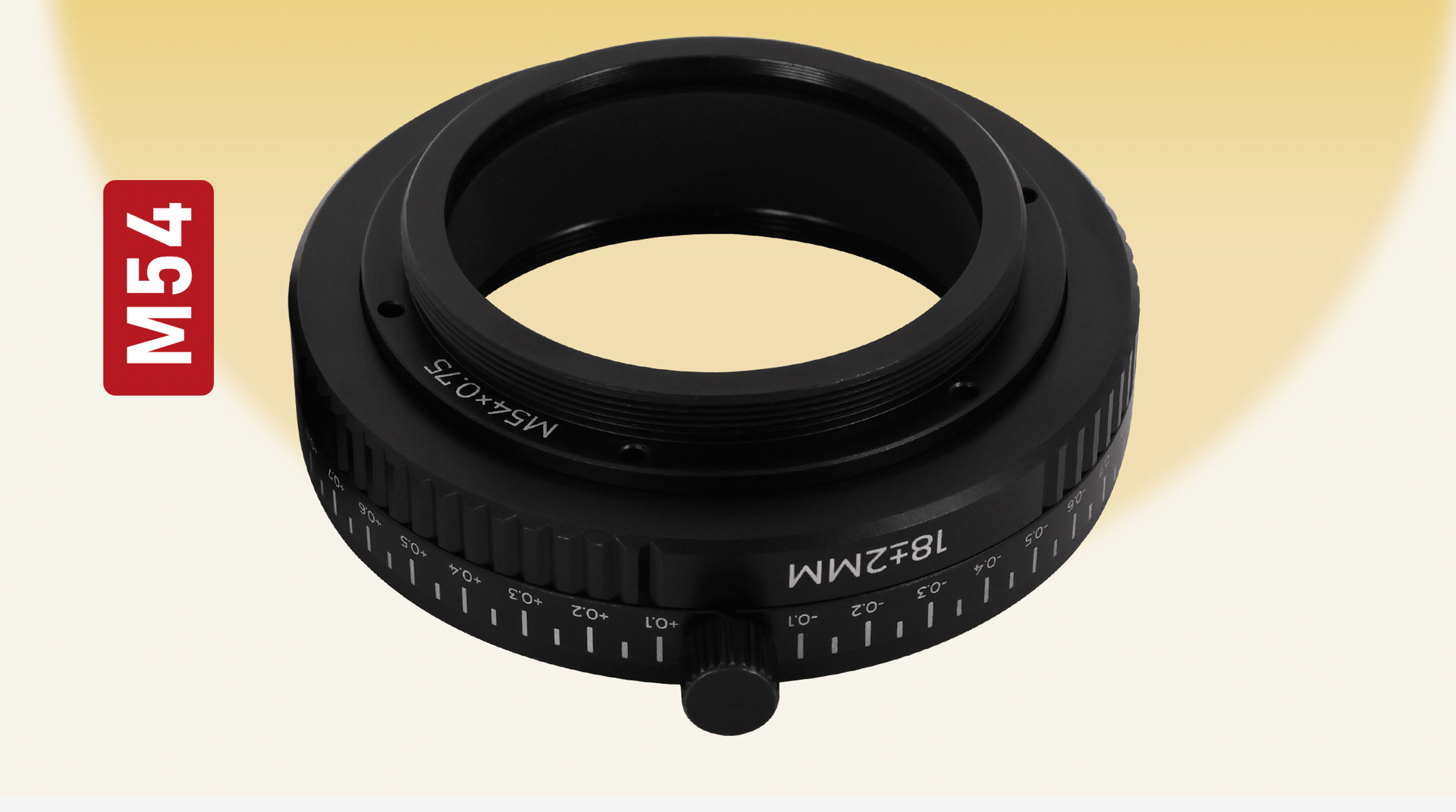Askar M54x0.75 Thread Backfocus Adjuster with 16mm-20mm Variable Extension - Perfect for Telescope & Astrophotography Focus Adjustment