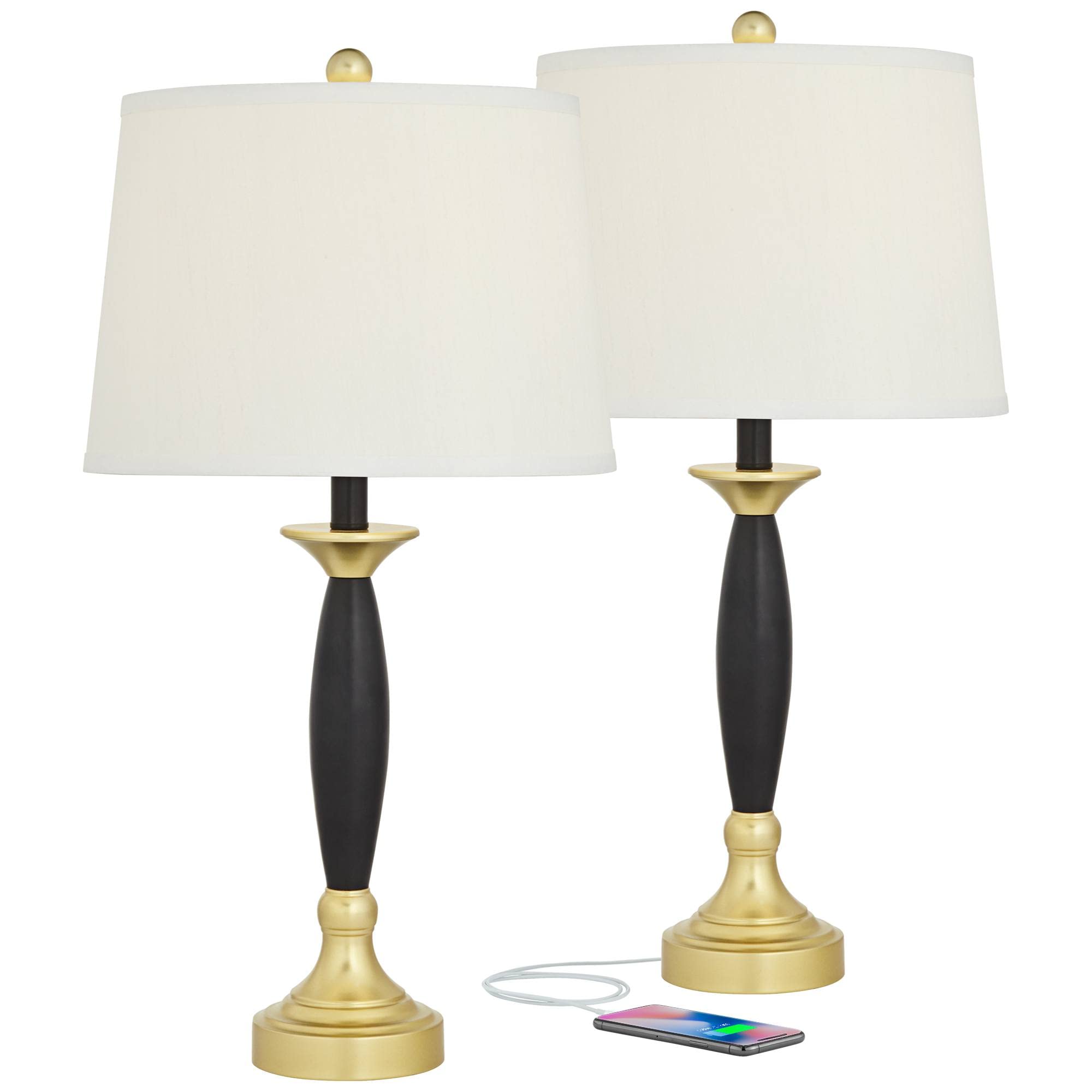 360 Lighting Kamila Traditional Table Lamps Set of 2 - 27