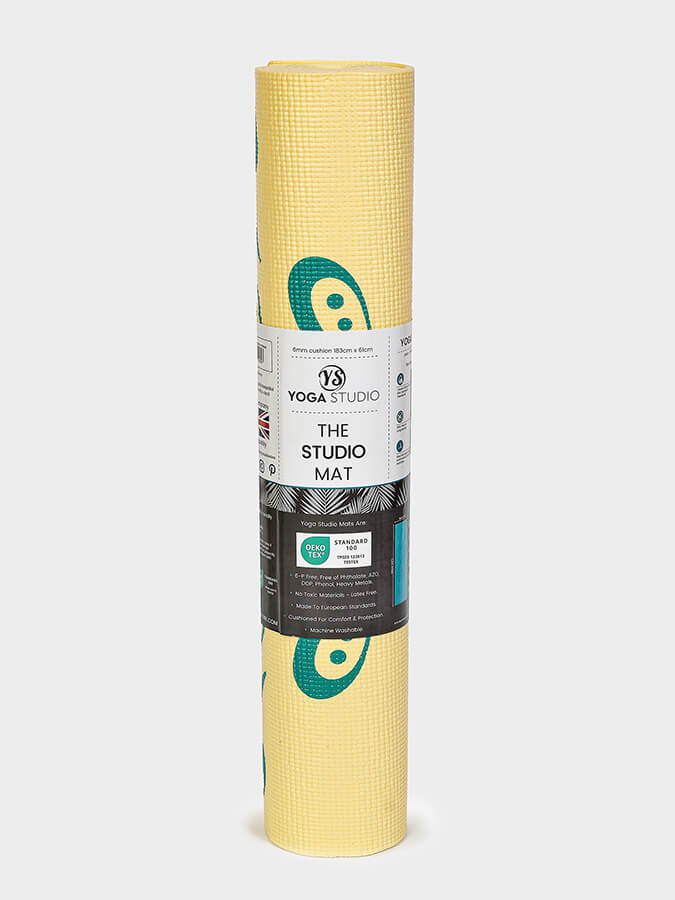 Premium 6mm Non-Slip Yoga Mat for Hot Yoga & Home Workouts - Eco-Friendly TPE Material for Enhanced Grip & Comfort