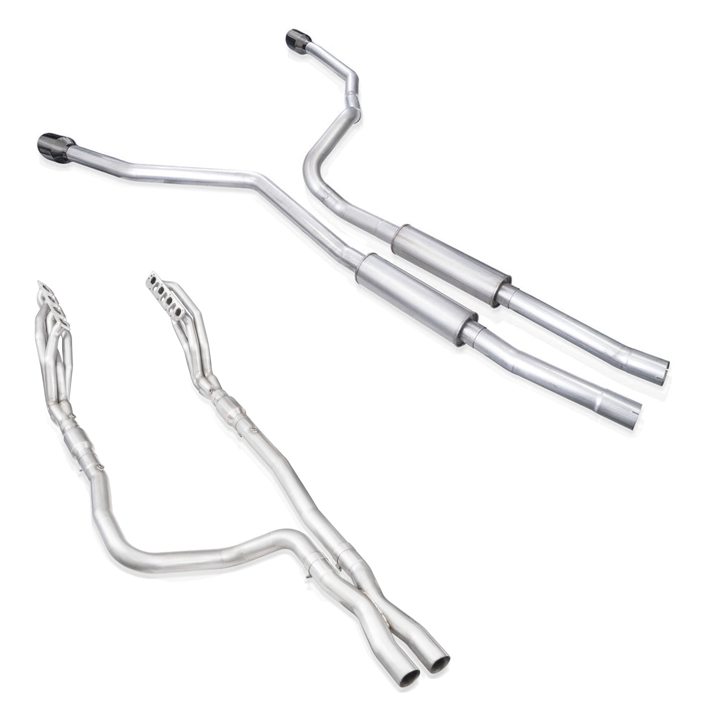 2021-2023 Ram TRX 6.2L Stainless Steel Catback Exhaust & Long Tube Header Combo Kit - Performance Upgrade for Off-Road & Street Driving