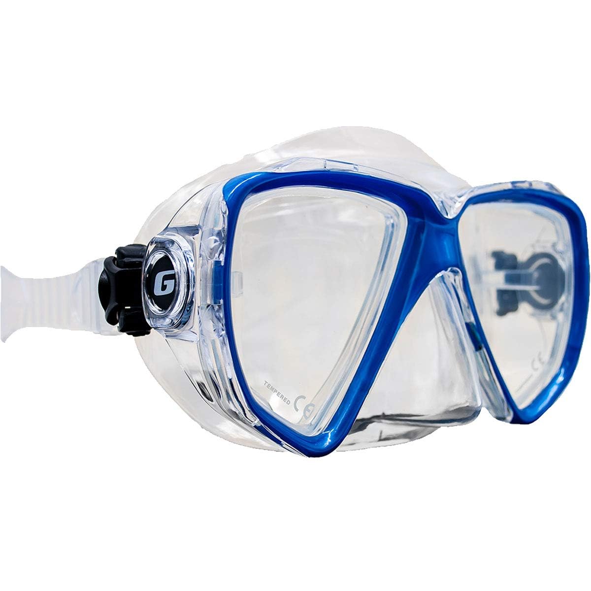 Genesis Glance Ice Blue Face Mask - Cooling & Hydrating Skincare for Men & Women - Perfect for Gym, Travel & Daily Use