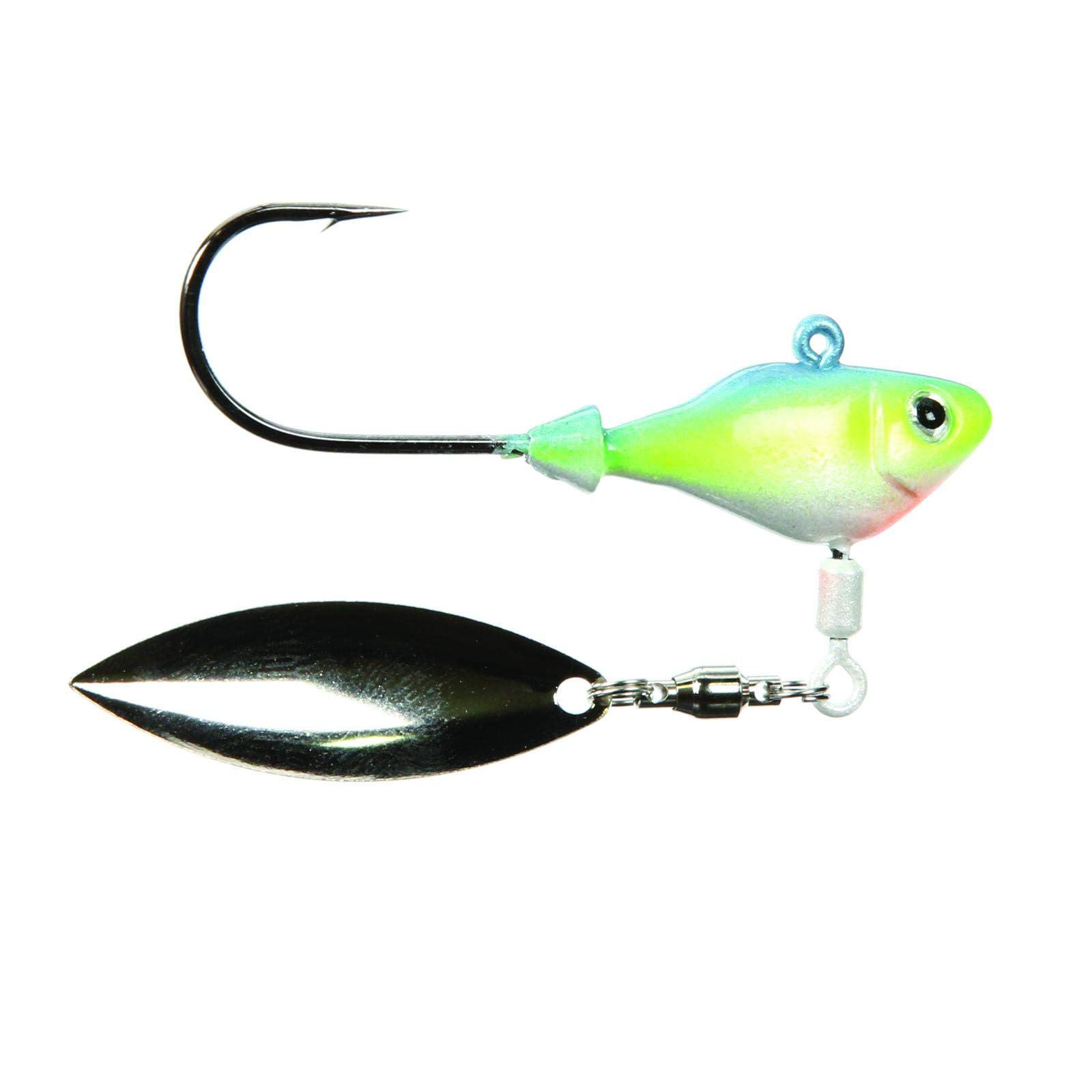 Original & Patented Fish Head Spin Lure - Premium Fishing Bait for Bass, Trout & Saltwater Fish - Ideal for Freshwater & Ocean Fishing Adventures