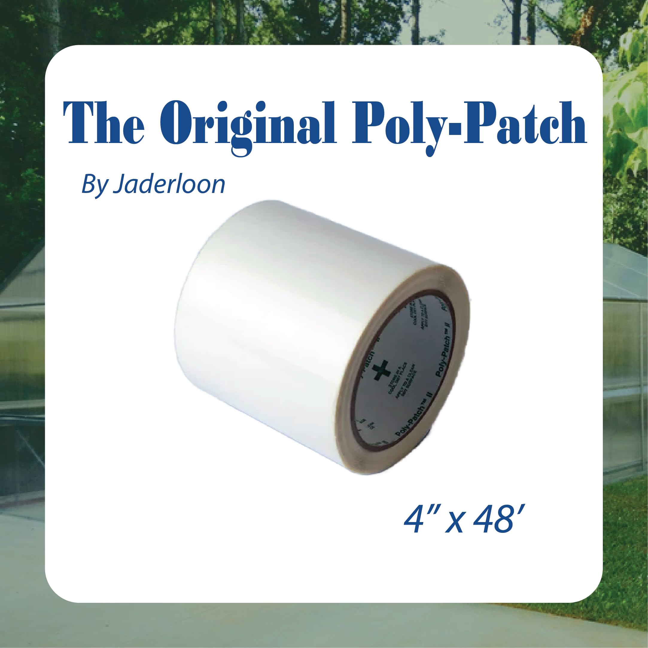 Poly Patch Greenhouse Repair Tape 4