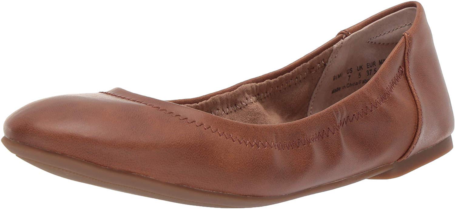 Amazon Essentials Women's Belice Ballet Flat - Comfortable & Stylish Casual Shoes for Work, Travel & Everyday Wear | Breathable & Lightweight Slip-On Flats for Women