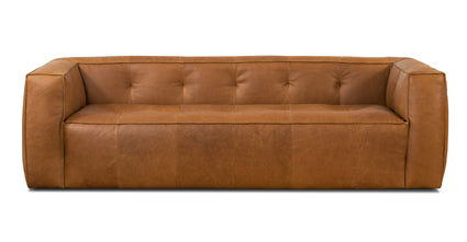 Modern Capa Sofa - Comfortable 3-Seater Couch for Living Room, Lounge & Office - Soft Fabric Upholstery with Sturdy Wooden Frame - Perfect for Relaxing, Entertaining & Small Spaces