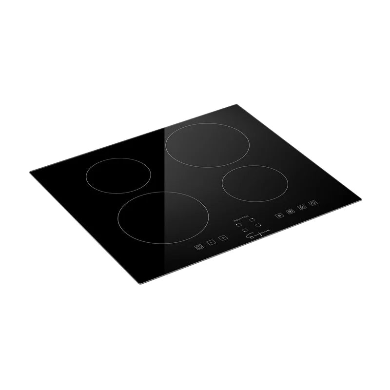 Empava 24-Inch Built-In Induction Cooktop with 4 Burners, Touch Control - Black | Professional Kitchen Stove for Home Cooking, Restaurants & RV Use