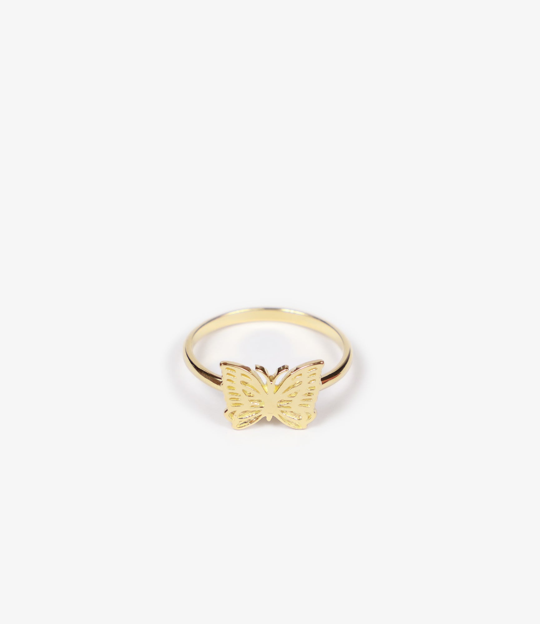 18K Gold Papillon Butterfly Ring for Women - Elegant Jewelry Gift for Birthday, Anniversary & Valentine's Day