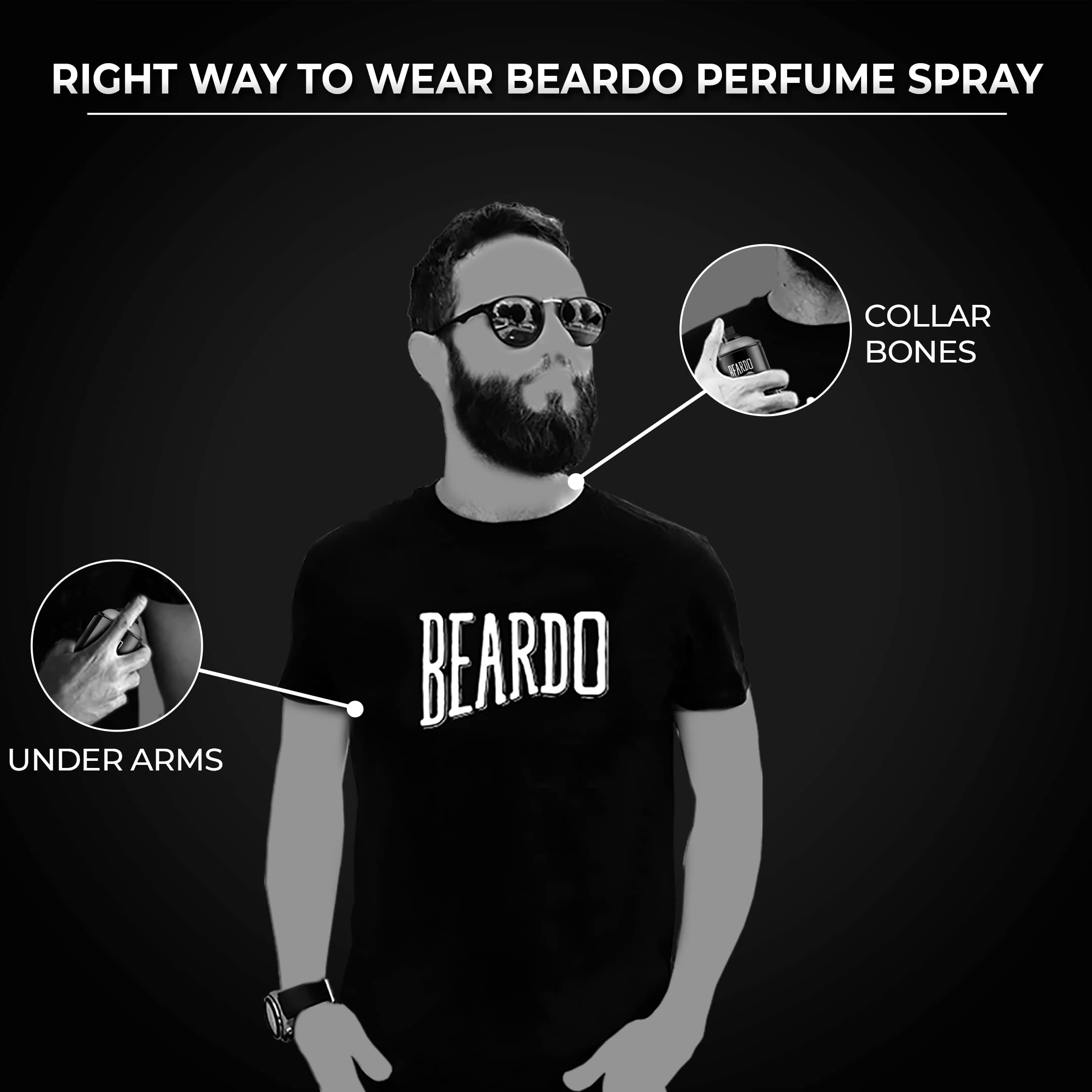 Beardo Deodorant Perfume Body Spray Set for Men (120ml x 3) - Spy Deo Aromatic Fresh, Mafia Oriental Woody & Don Citrus Musk Scents | Long-Lasting Fragrance Gift Set for Men | Perfect for Daily Use, Gym, Office & Special Occasions