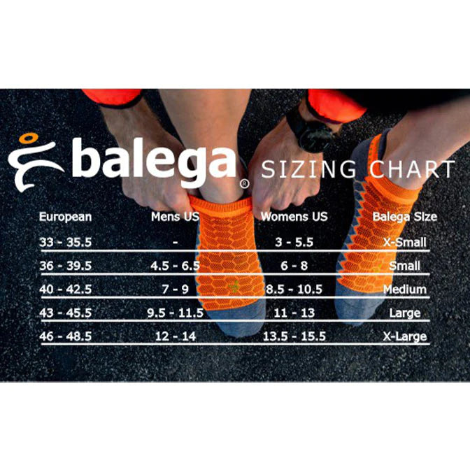 Balega Ultra Light No Show Socks - Grey Heather/Royal Blue - Running, Hiking & Casual Wear for Men & Women