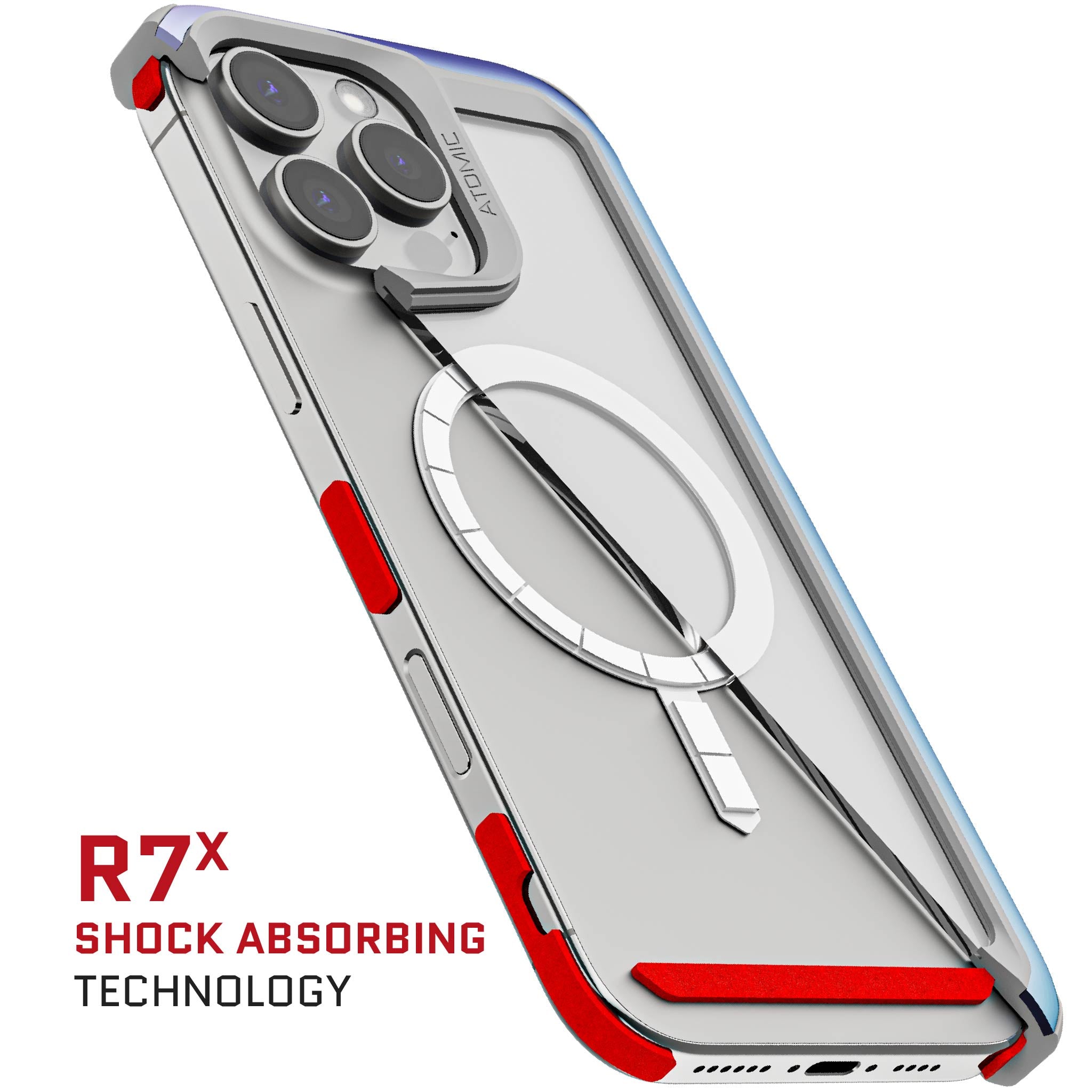 iPhone 16 Pro & iPhone 16 Pro Max Aluminum MagSafe Case - ATOMIC Slim Protective Cover with Strong Magnetic Grip | Perfect for Everyday Use, Travel & Wireless Charging