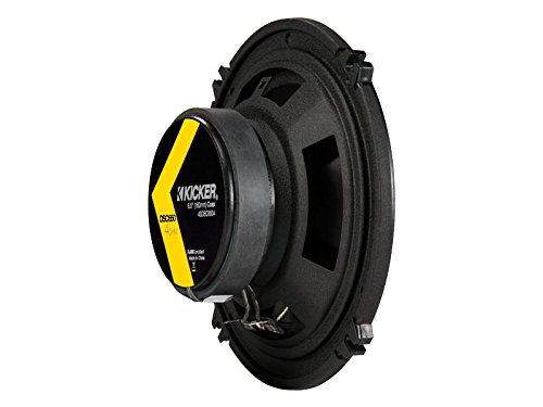 KICKER DSC650 6.5-Inch (160-165mm) 4-Ohm Coaxial Car Speakers Bundle - Premium Sound for Cars, Trucks & SUVs - Perfect for Upgrading Your Vehicle Audio System