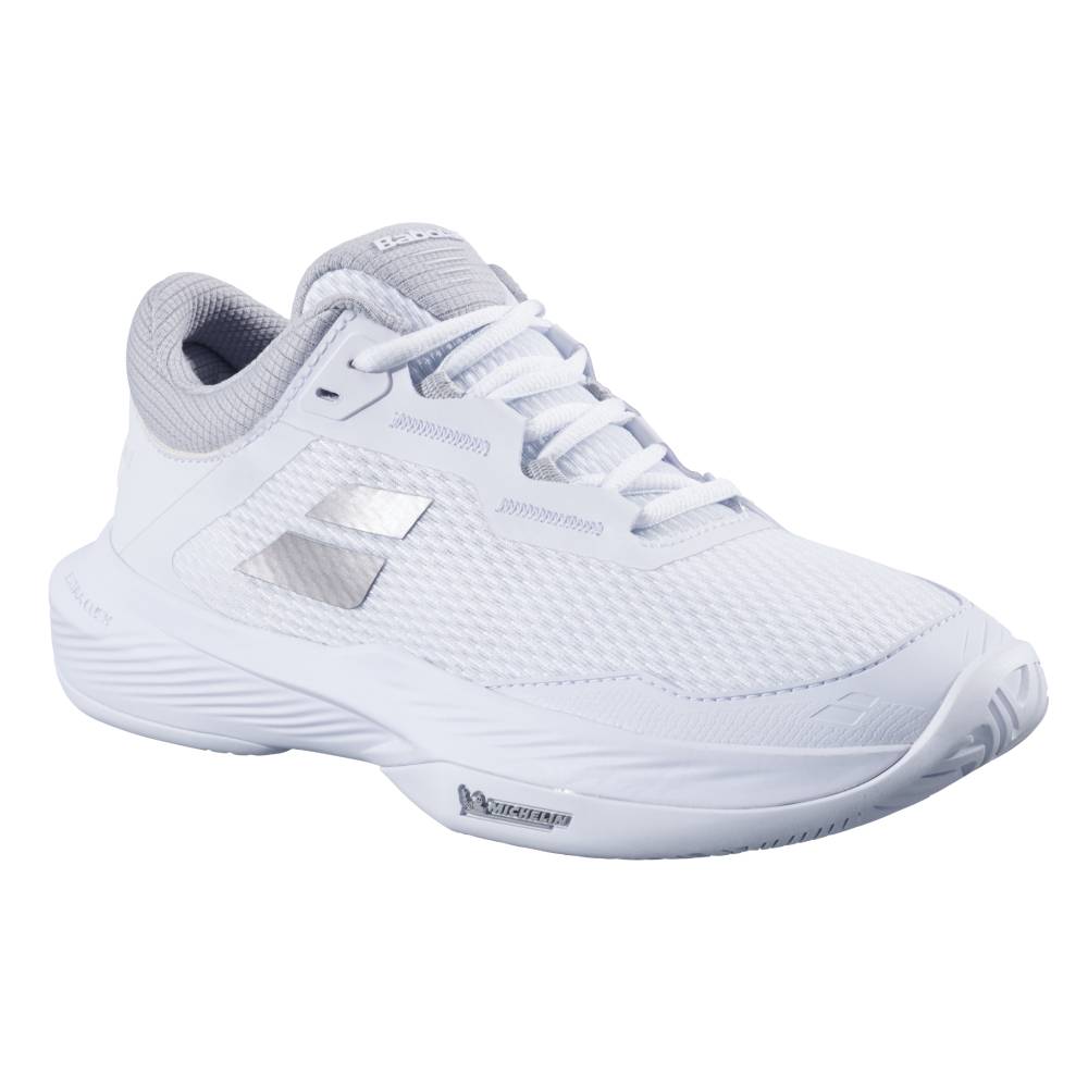 Babolat SFX 4 AC Women's Tennis Shoes - White | Comfortable & Supportive Athletic Footwear for Women | Perfect for Court Play & Training Sessions