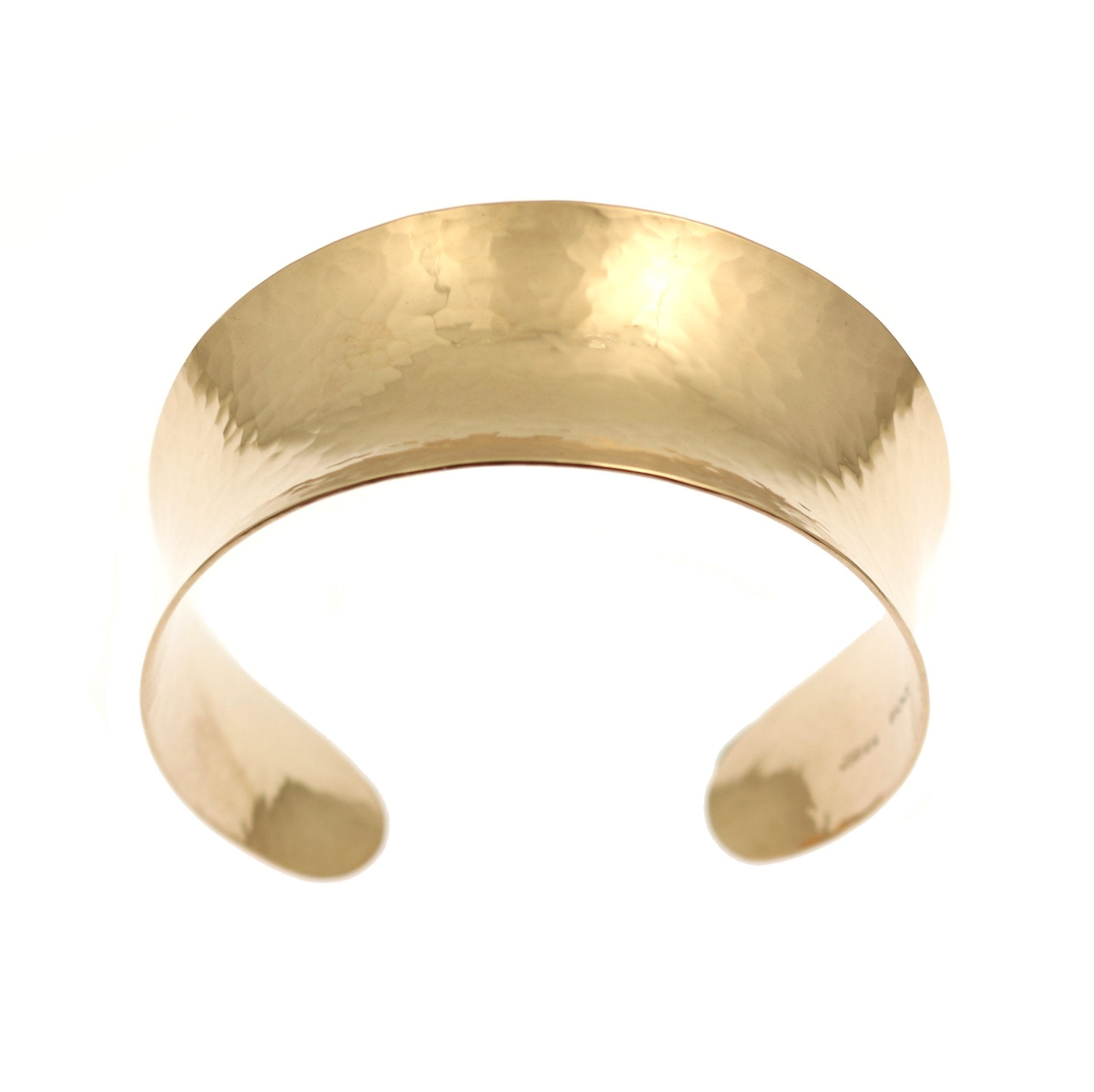 Hammered Bronze Anticlastic Cuff Bracelet - Handmade Boho Jewelry for Women - Perfect for Weddings, Parties & Everyday Wear