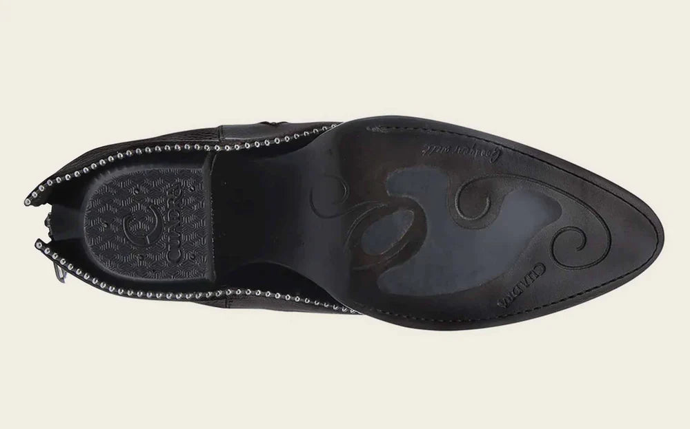 Women's Cuadra Truffle Brown Western Cowgirl Python Skin Ankle Boots - Stylish & Comfortable for Country Rides, Rodeos & Night Out